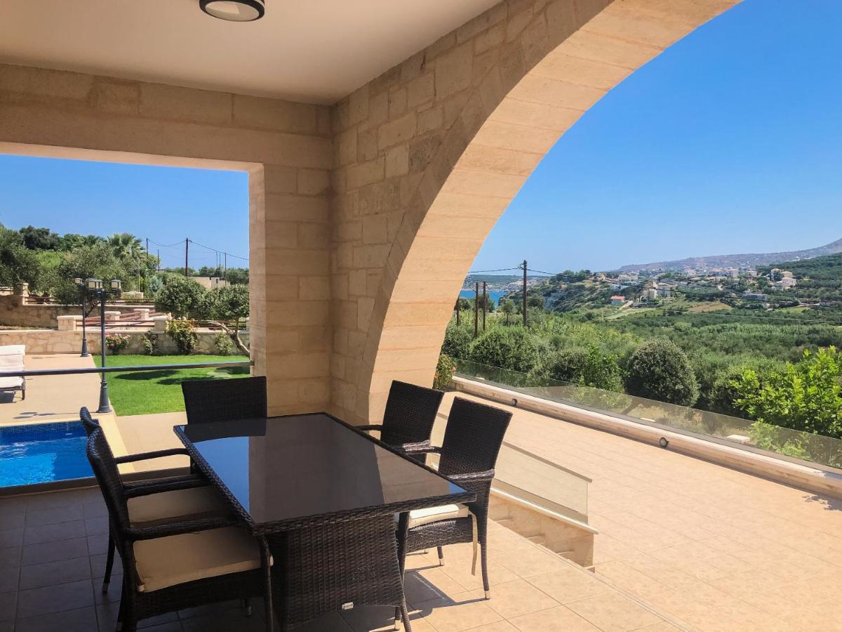 Levanda Luxury Stone Villa Kalyves Exterior foto